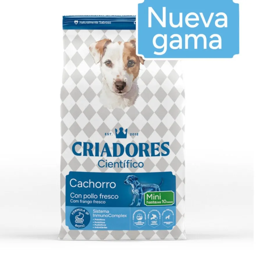 Criadores Científico Mini Pienso Pollo para cachorros