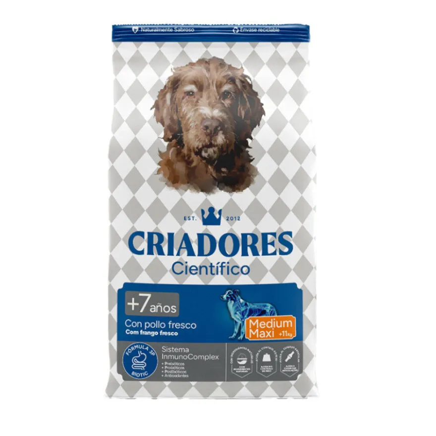 Criadores Científico Senior Pienso para perros de razas medianas y grandes