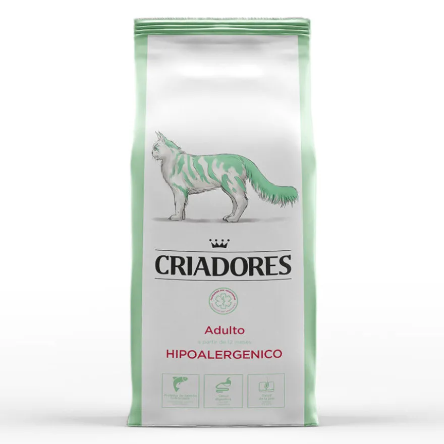 Criadores Dietetic Hipoalergénico Pescado pienso para gatos