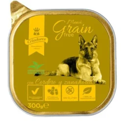 Criadores Menú Grain Free Cordero y Zanahoria tarrina para perros