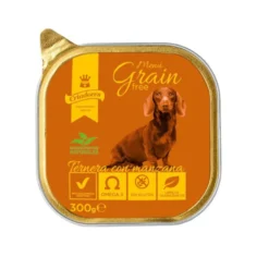Criadores Menú Grain Free Ternera y Manzana tarrina para perros