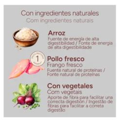 Criadores Monoproteico Light -40% contenido graso Adulto con Pollo pienso para perros