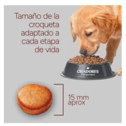 Criadores Monoproteico Light -40% contenido graso Adulto con Pollo pienso para perros