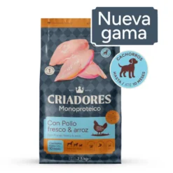 Criadores Monoproteico Puppy con Pollo pienso para perros