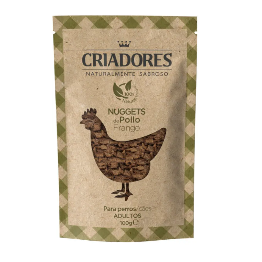 Criadores Nuggets de Pollo para perros