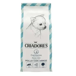 Criadores Pollo y Arroz pienso para cachorros de razas mini