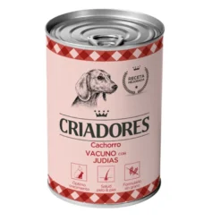 Criadores Vacuno con Judías lata para cachorros