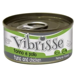 Croci Vibrisse Atún y Pollo lata para gatos