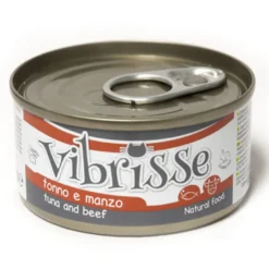Croci Vibrisse Atún y Ternera lata para gatos