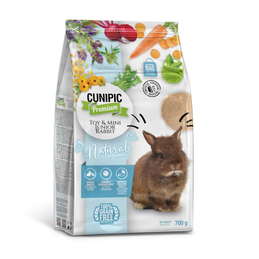 Cunipic Baby Toy, Mini y Súper Toy Alimento Premium para conejo