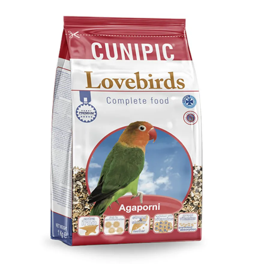 Cunipic Love Birds comida para agapornis
