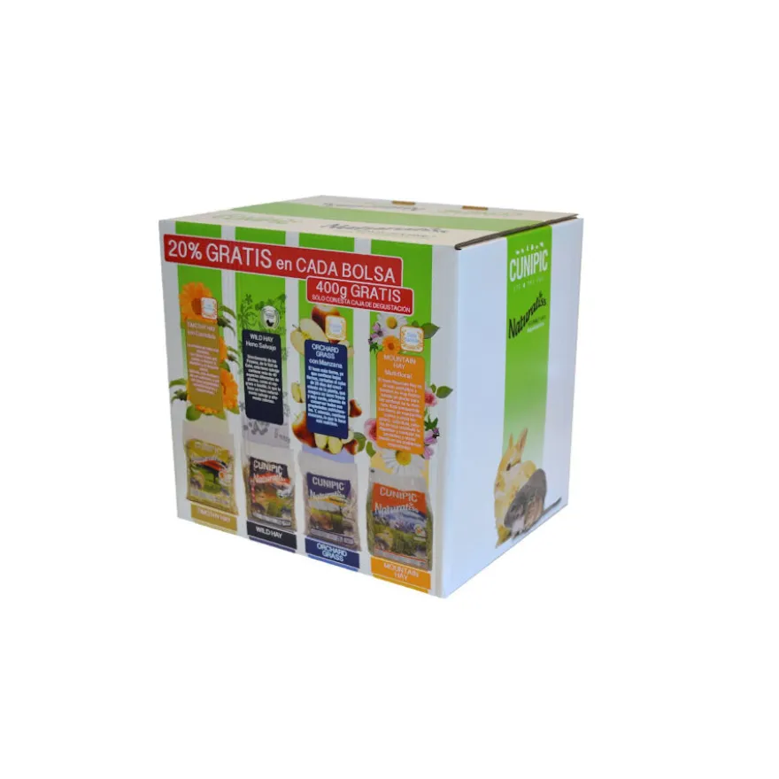 Cunipic Naturaliss Heno para roedores – Multipack 4