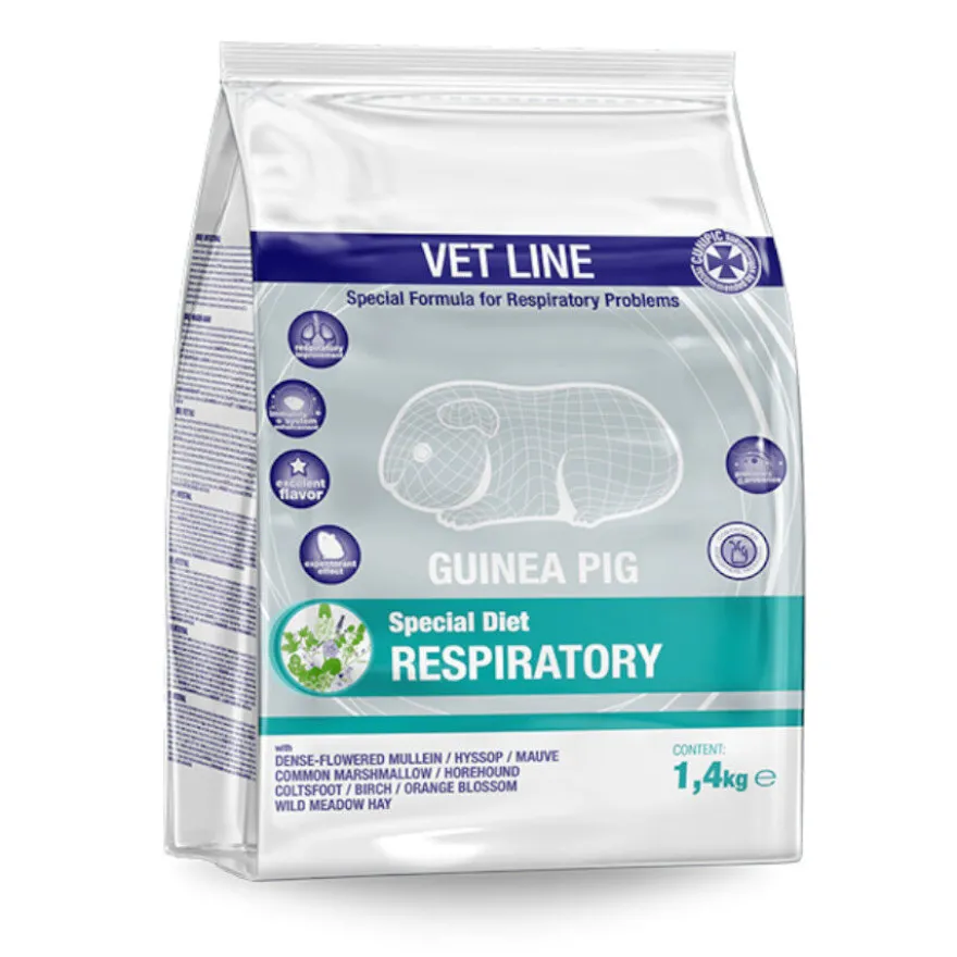 Cunipic Vet Line Respiratory Heno de Pradera para cobayas