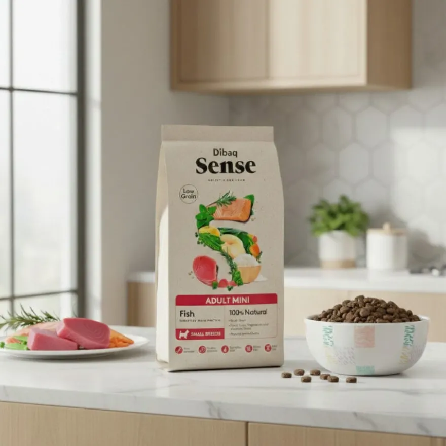 Dibaq Sense Low Grain Ault Mini Pescado Pienso para perros