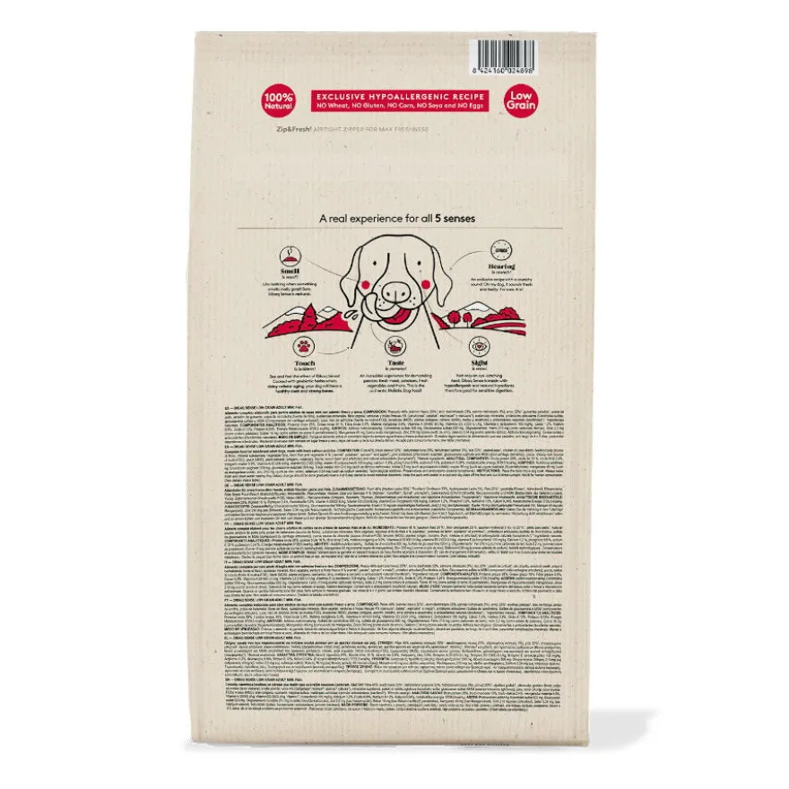 Dibaq Sense Low Grain Ault Mini Pescado Pienso para perros
