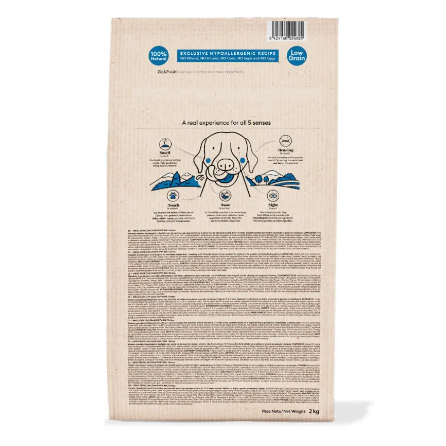 Dibaq Sense Low Grain Puppy Mini Pollo Pienso para perros