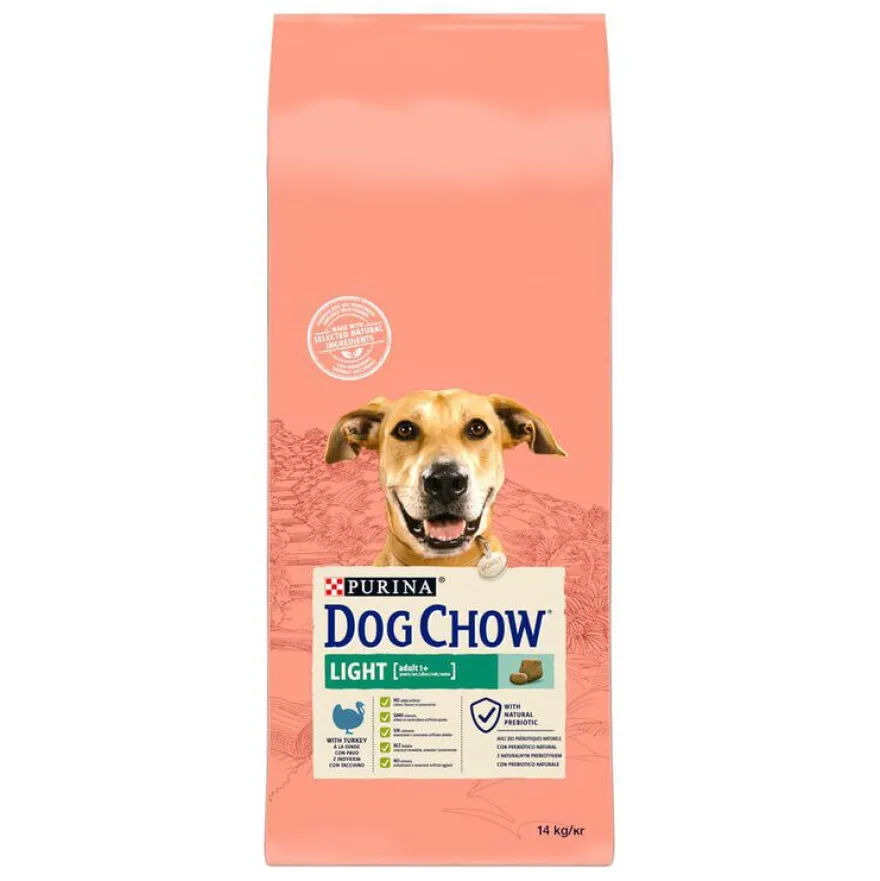 Dog Chow Light Pavo pienso para perros