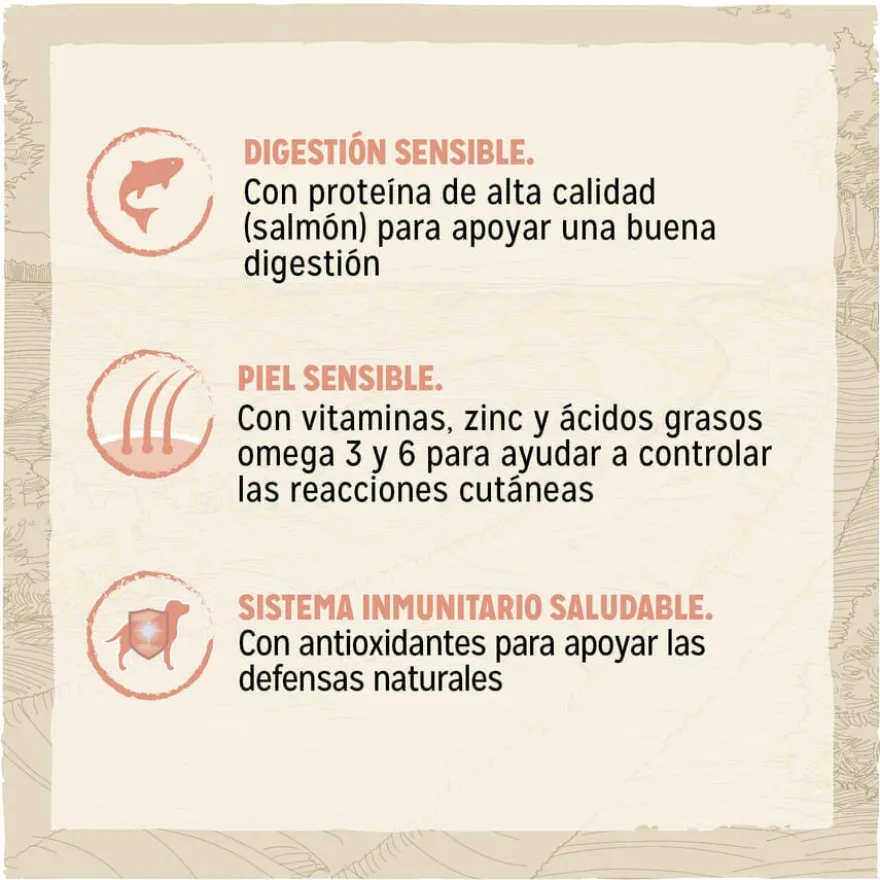 Dog Chow Sensitive Salmón pienso para perros