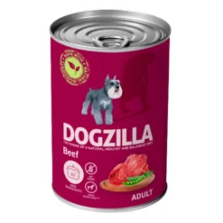 Dogzilla ternera lata para perros