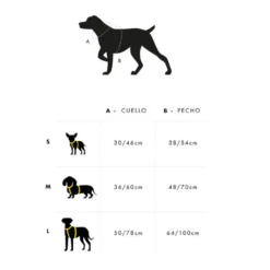 Dukier Arnés Clásico Estampado Tattoo para perros