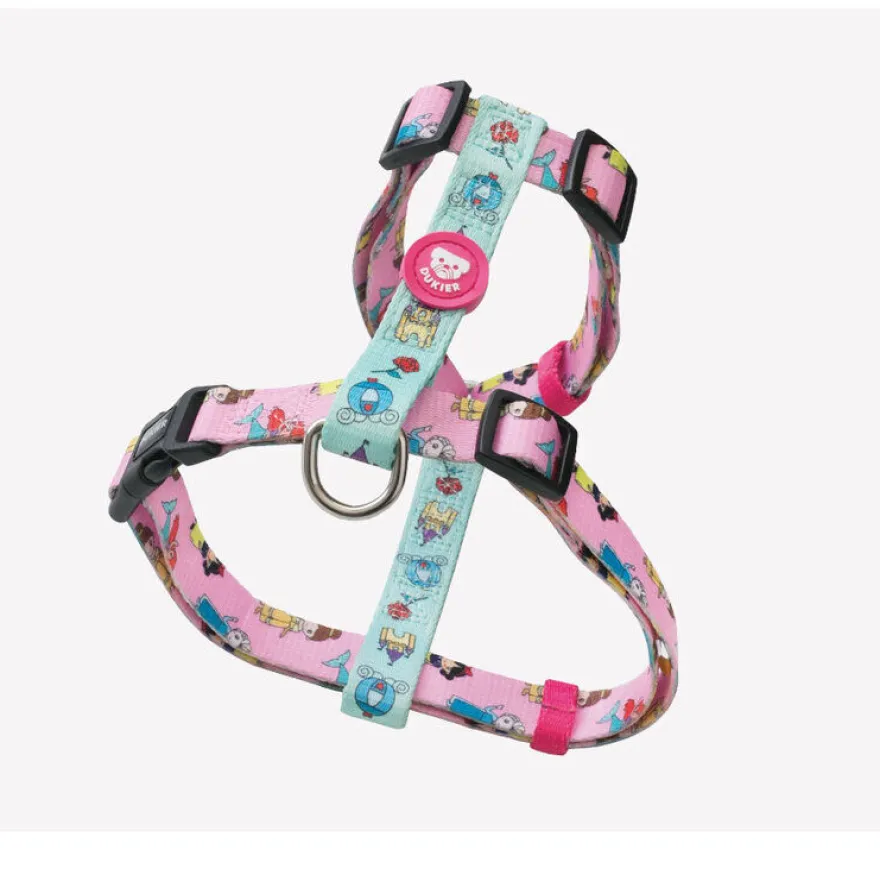 Dukier Clásico Arnés Estampado Princesas para perros