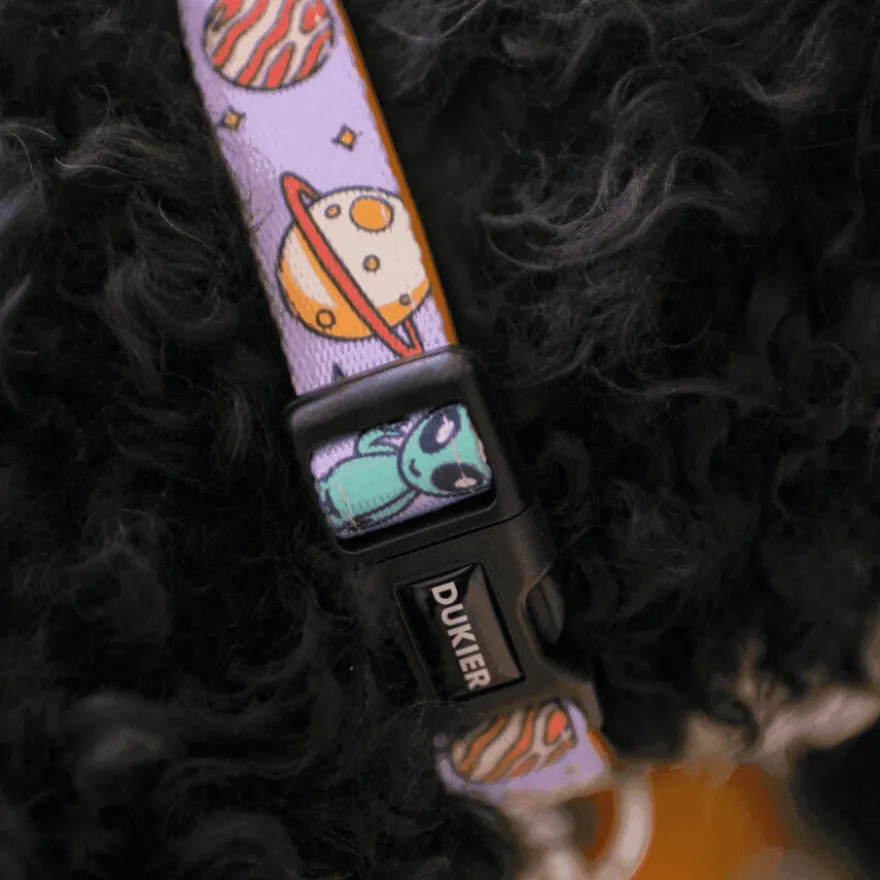 Dukier Collar Estampado Alien para perros