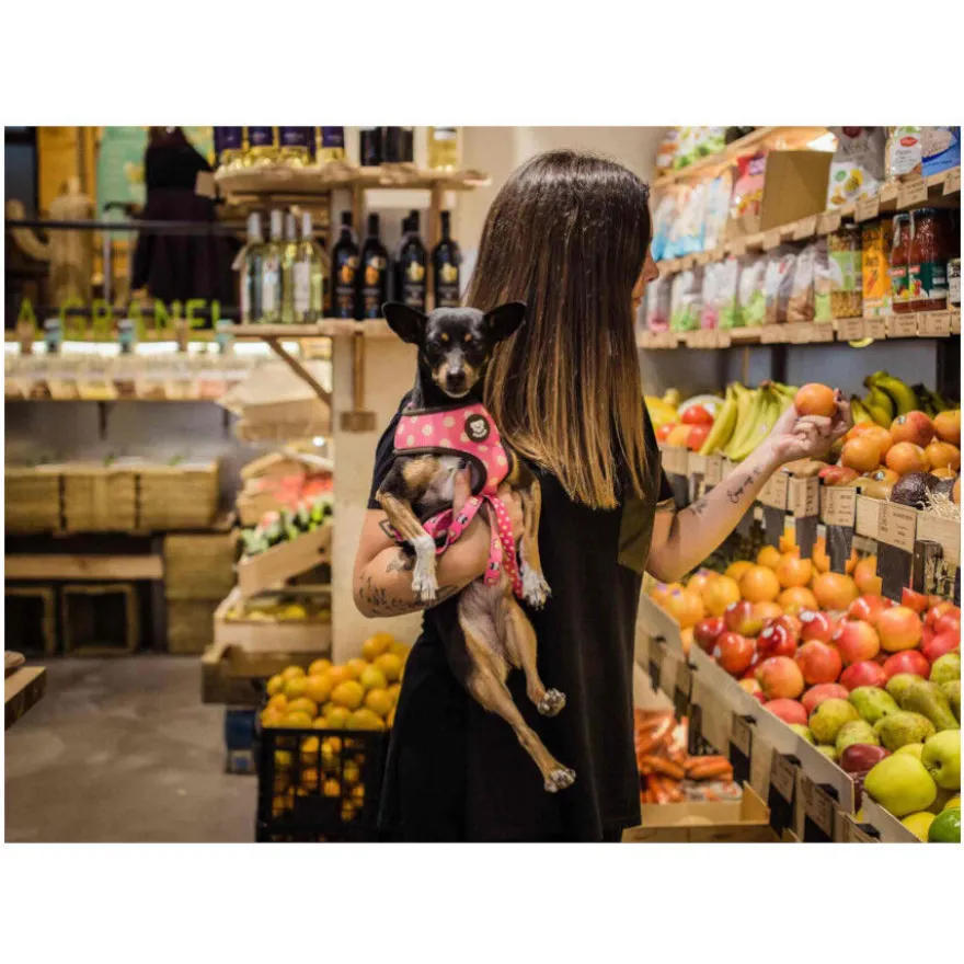 Dukier Dogtella Arnés Reversible Estampado Nutella para perros