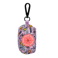 Dukier Porta Bolsas Estampado Floral para perros