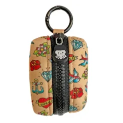Dukier Tattoo Porta Bolsas con Enganche para perros