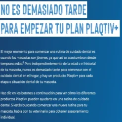Ecuphar Plaqtiv+ Toallitas Dentales para perros y gatos