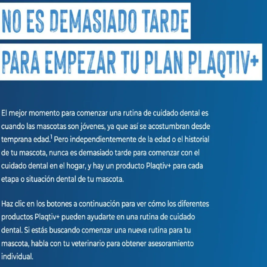 Ecuphar Plaqtiv+ Toallitas Dentales para perros y gatos
