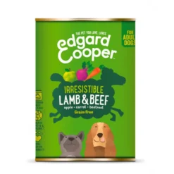 Edgard & Cooper Adult Grain Free Cordero y Ternera lata para perros