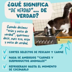 Edgard & Cooper Atún y Pollo sobre en salsa para gatos