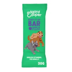 Edgard & Cooper Barritas de Manzana y Arándanos snack para perros