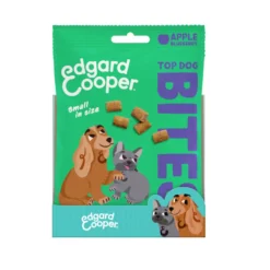 Edgard & Cooper Bocaditos Mini de Manzana snack para perros