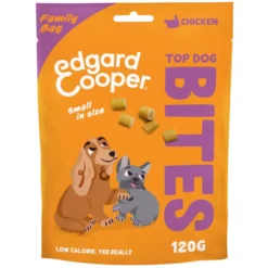Edgard & Cooper Bocaditos Mini de Pollo snack para perros