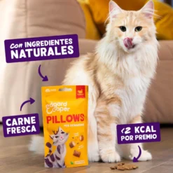 Edgard & Cooper Bocaditos Pillows Pavo para gatos