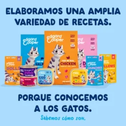 Edgard & Cooper Filetes de Atún en Caldo lata para gatos