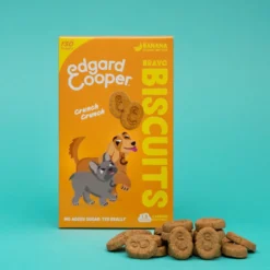 Edgard & Cooper Galletas de Plátano y Mantequilla de Cacahuete snack para perros