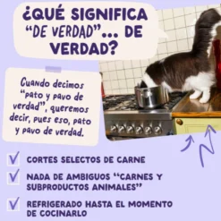 Edgard & Cooper Pato & Pavo sobre en salsa para gatos
