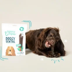 Edgard & Cooper Small Snacks Dentales Fresa y Menta para perros
