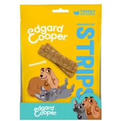 Edgard & Cooper Tiras de Pavo y Pollo snack para perros