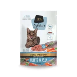 ERA Sybarite Adult Trucha Filetes en Gelatina Sobre para gatos