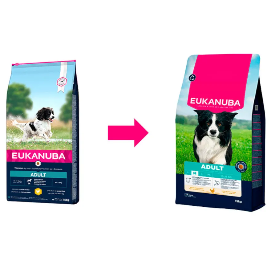Eukanuba Adult Medium Pollo pienso para perros