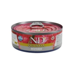 Farmine N&D Esterilizado Quinoa y Cerdo lata para gatos