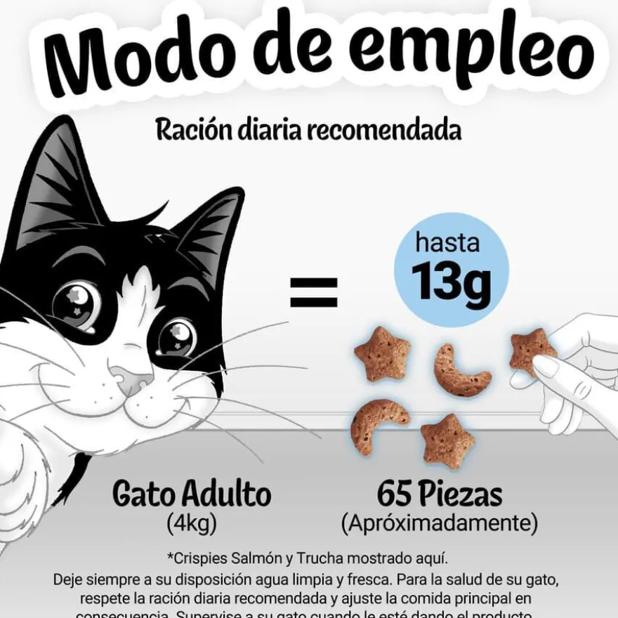 Felix Crispies Buey y Pollo Bocaditos para gatos