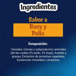 Felix Crispies Buey y Pollo Bocaditos para gatos
