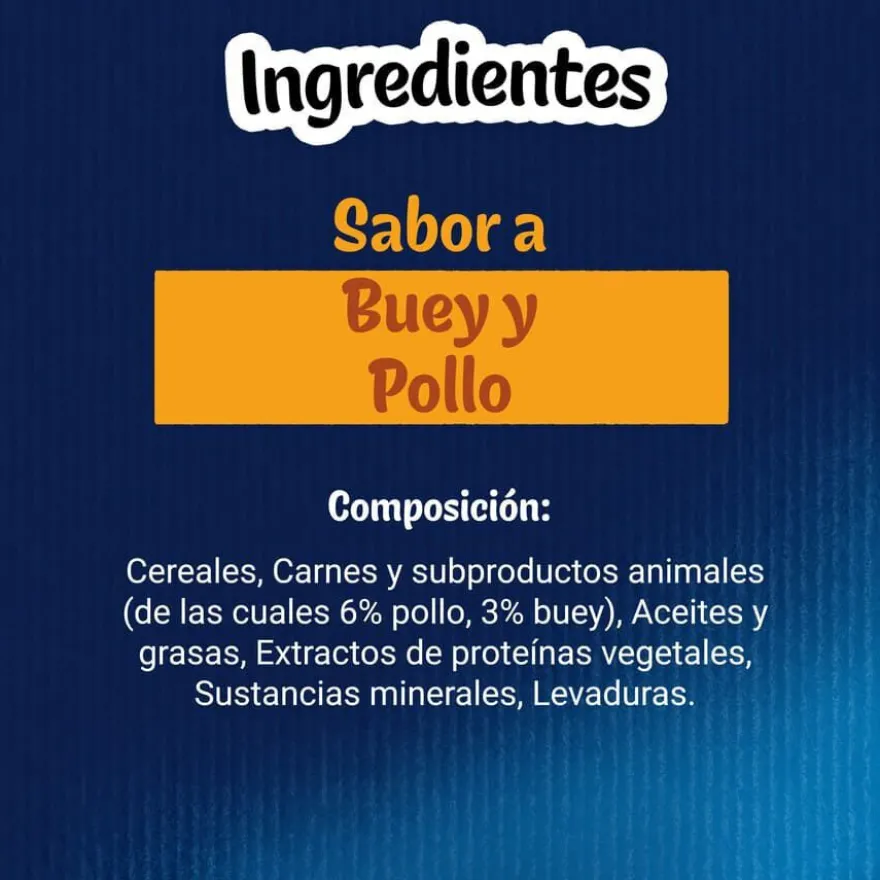 Felix Crispies Buey y Pollo Bocaditos para gatos