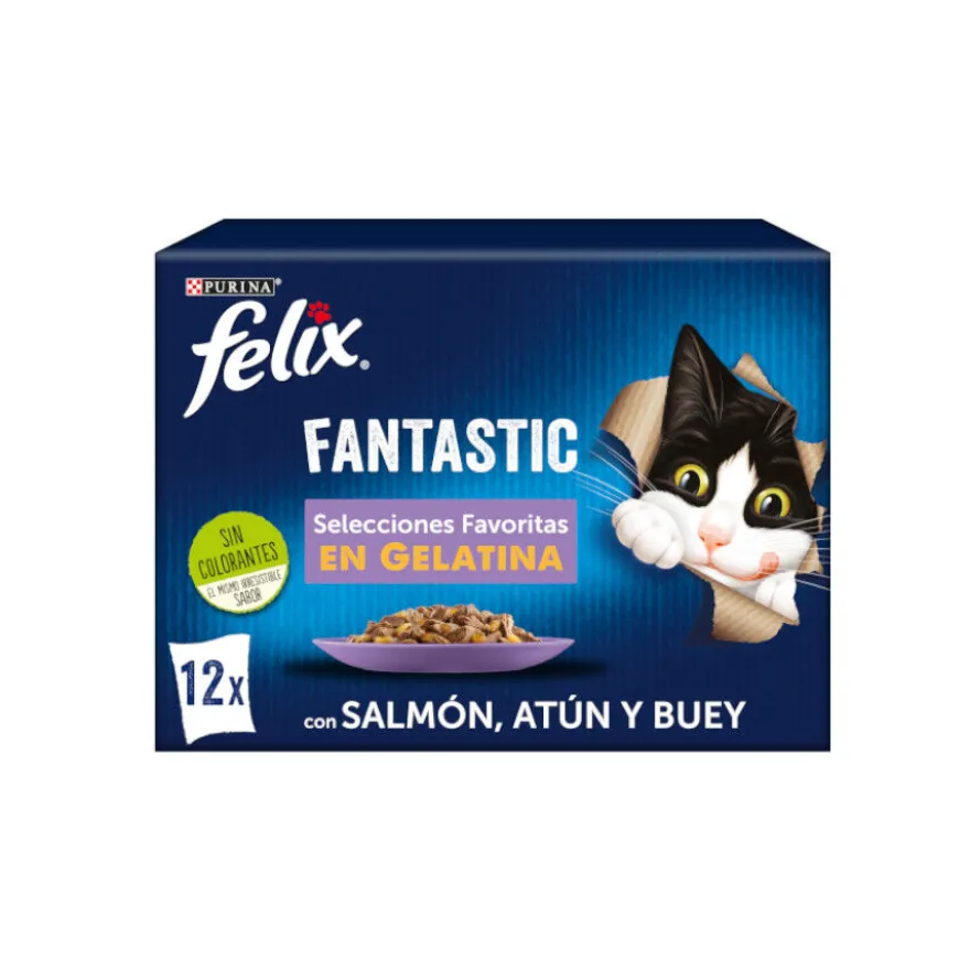 Felix Fantastic Selecciones Favoritas sobres en gelatina