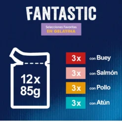 Felix Fantastic Selecciones Favoritas sobres en gelatina
